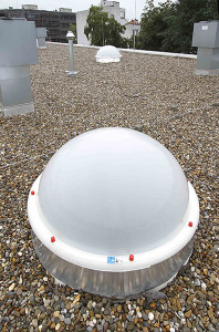 Lichtkuppel Flachdach