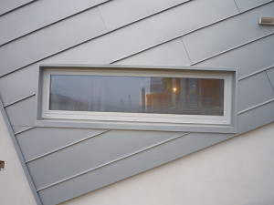Stehfalz-Fassade