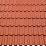 Deckfläche Harzer Pfanne Big Klassisch Rot