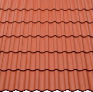 Deckfläche Harzer Pfanne Big Klassisch Rot