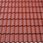 Deckfläche Harzer Pfanne Tiefrot