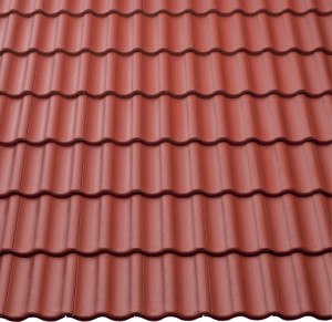 Deckfläche Harzer Pfanne Tiefrot