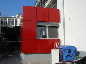 Aluminium-Paneel-Fassade