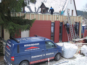 Holzfassade