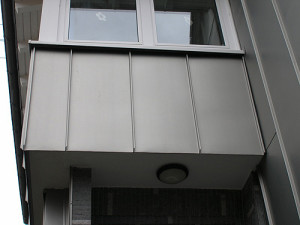 Stehfalz-Fassade