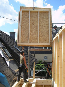 Dachgaube bauen Zimmerei