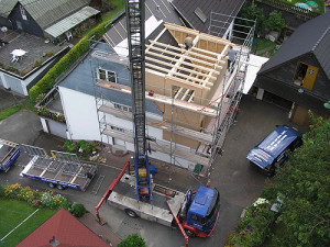 Dachgaube bauen Zimmerei