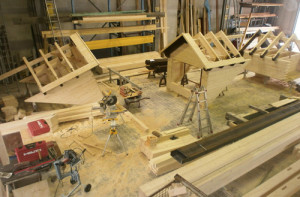 Dachgaube bauen Zimmerei