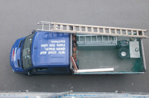 Büdenbender Dachtechnik Auto von oben