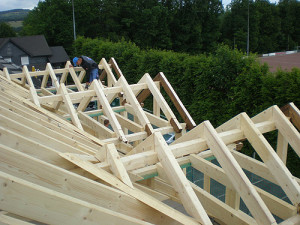 Dachgaube bauen Zimmerei