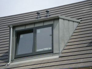 Stehfalz-Fassade