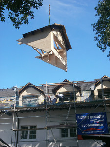 Dachgaube bauen Zimmerei