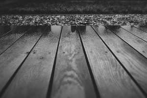 Holzterrasse